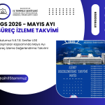 LGS 2026 – Mayıs Ayı Süreç İzleme Değerlendirme Takvimi