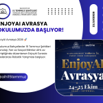 EnjoyAI Avrasya 2026 Okulumuzda Başlıyor!